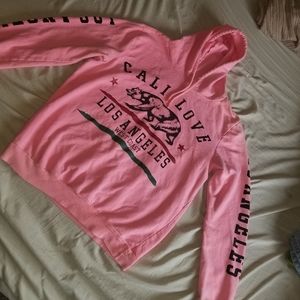 Pink Los Angeles California Hoodie